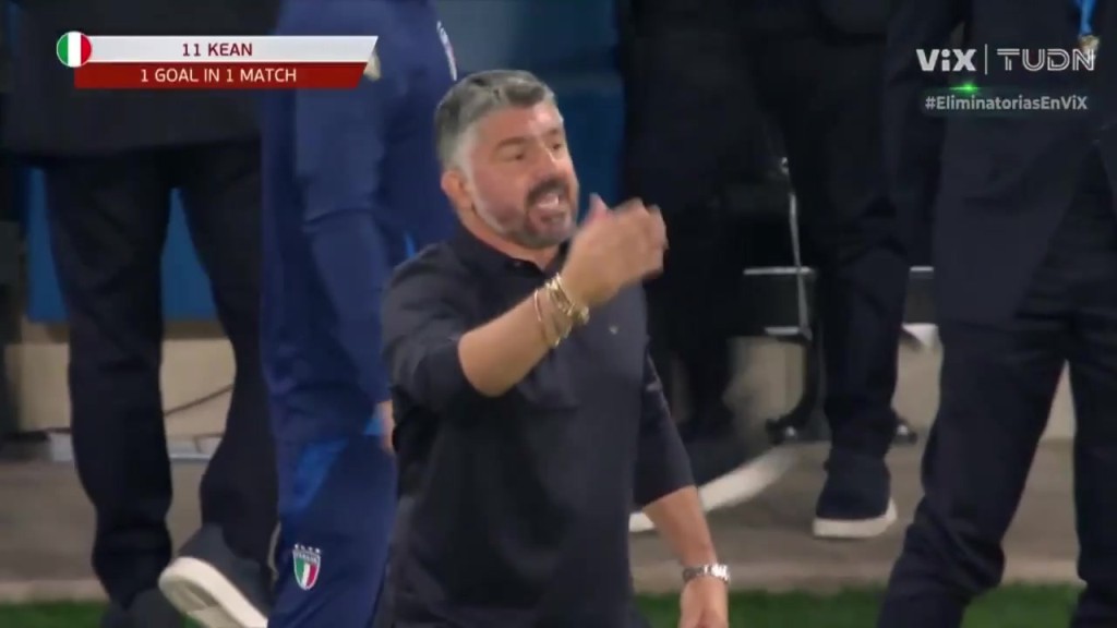 意大利57分钟打破僵局！雷特吉禁区内摆渡助攻！小基恩头球破门！