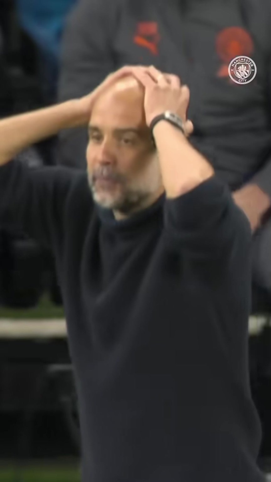 孙兴慜单刀球打丢！瓜迪奥拉抱头被吓倒！