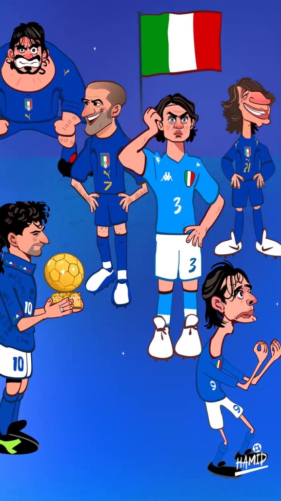 外网动画致敬：意大利足球有完美的过去！谁是你的入坑回忆？