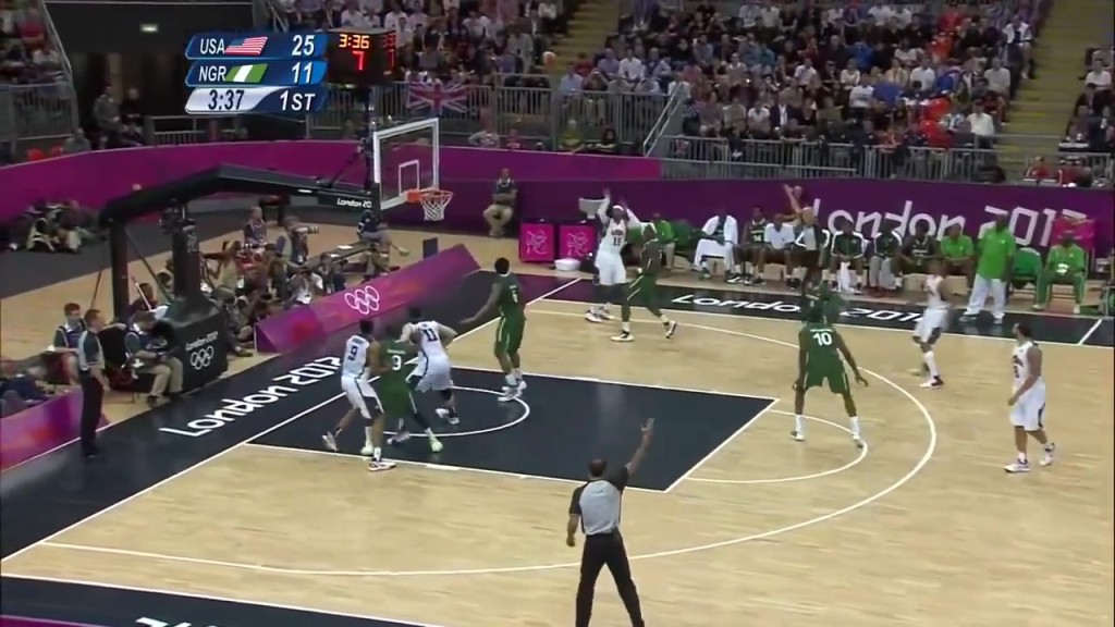 恐怖的得分爆炸力！巅峰安东尼上场仅14分钟就狂轰37分，打爆尼日利亚！